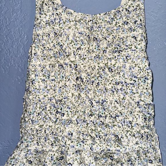 Free People Tea Camo Floral Mini Dress Size Large - Picture 6 of 9